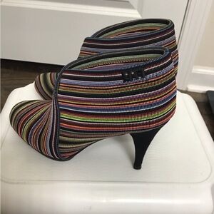United Nude Fold Delux Bright Mix Heels - Size 37 ( Euro) 6..5 ( US) W/Org Box